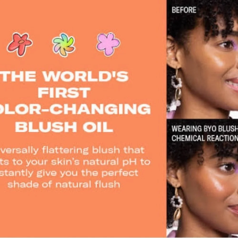 🌸 Youthforia BYO Blush Oil – “Chemical Reaction” ✨ Color-Changing Blush – NIB